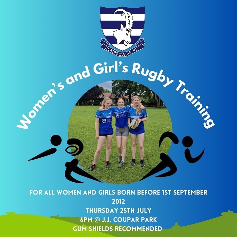 Womens' and Girls' Rugby Training